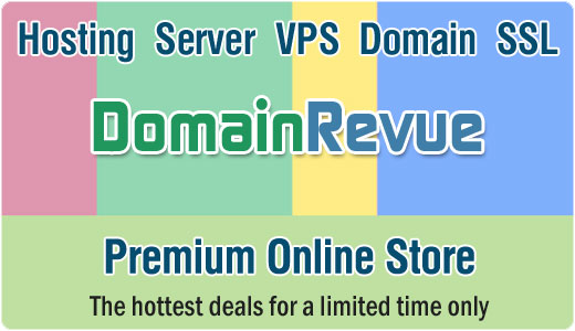 DomainRevue Premium Online Store